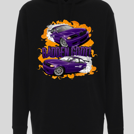 Hoodie Sort - Brænder BMW
