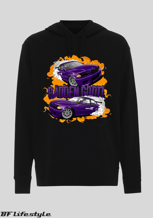 Hoodie Sort - Brænder BMW