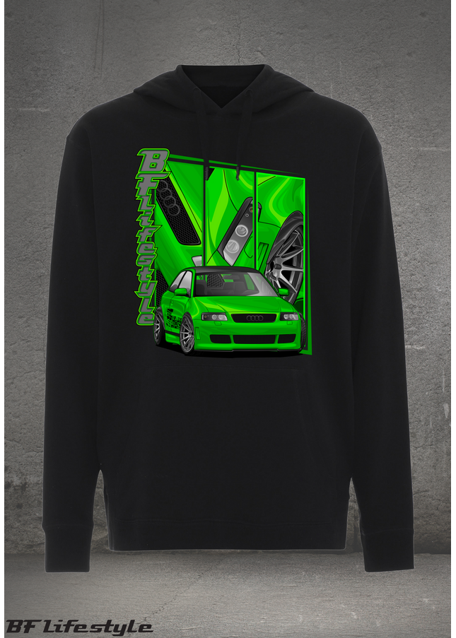Hoodie Sort - Audi A3