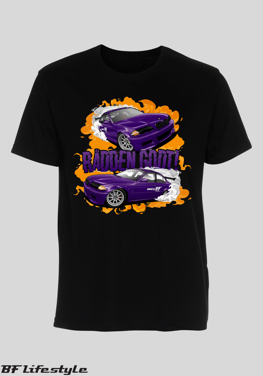 T-shirt Sort - Brænder BMW