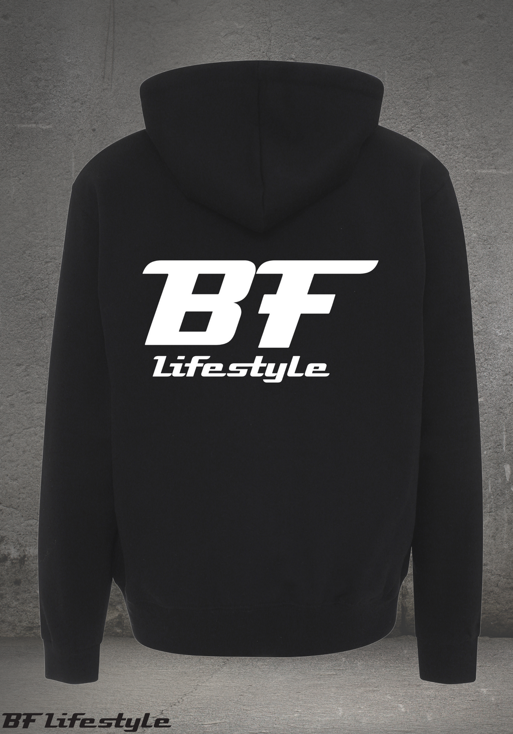 BF Lifestyle Hoodie m. Lynlås