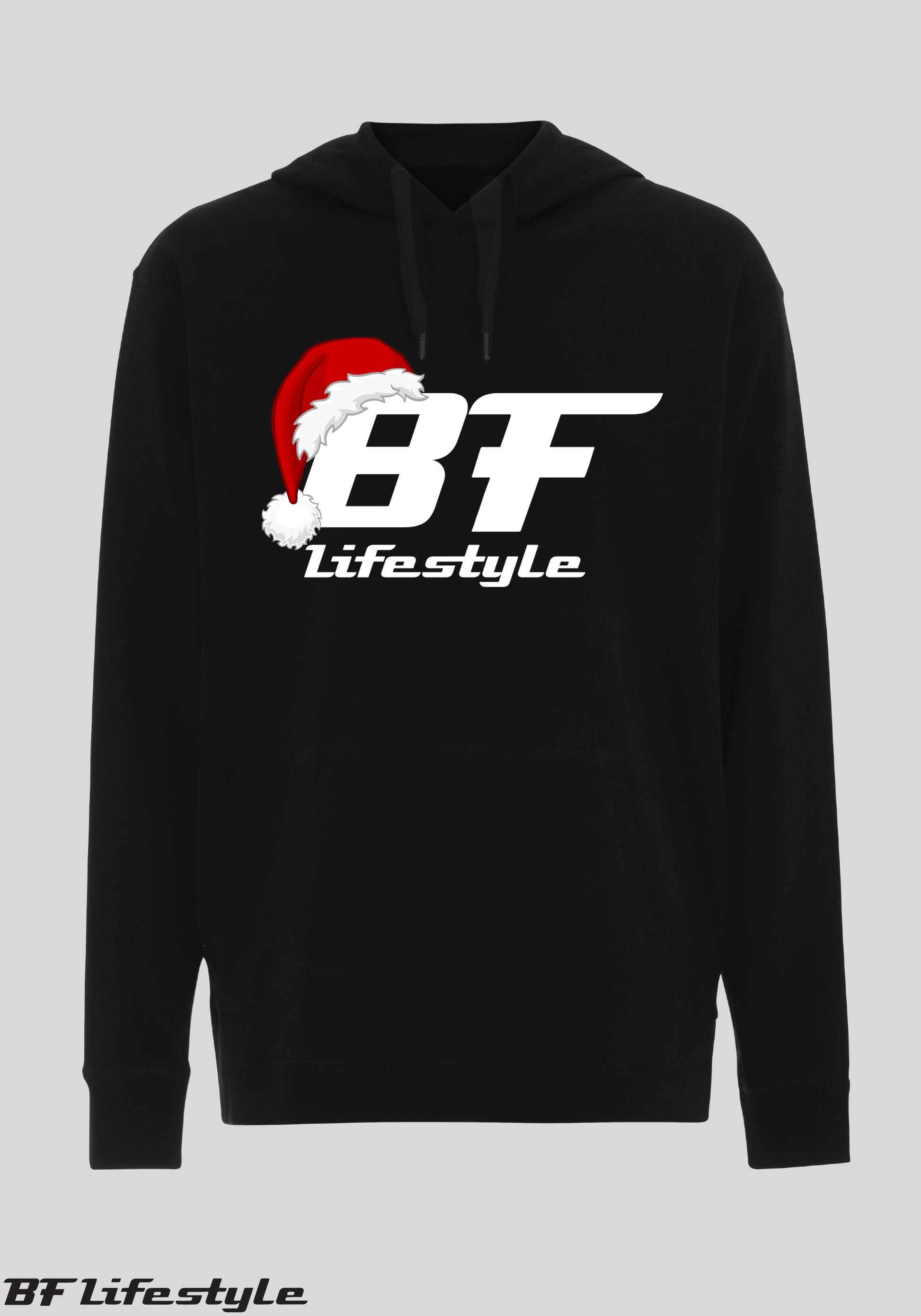 Hoodie Sort - Julelogo