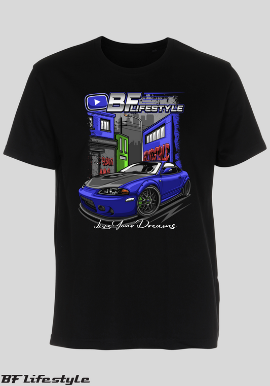Lager udsalg T-shirt sort - Eclipse