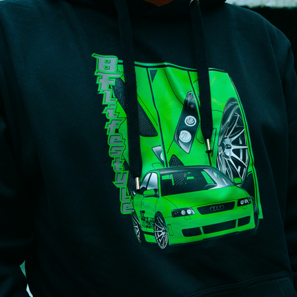 Hoodie Sort - Audi A3