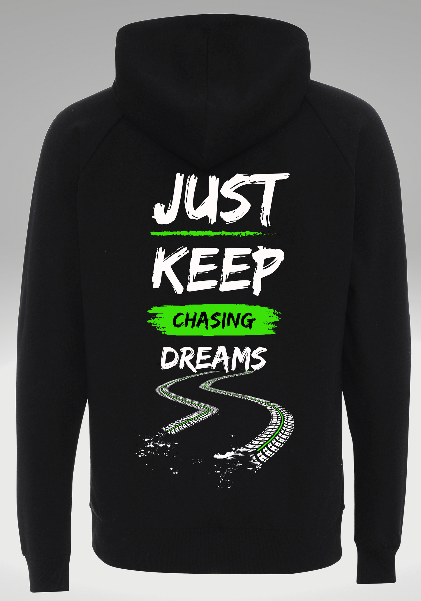 Hoodie Sort - Chasing Dreams