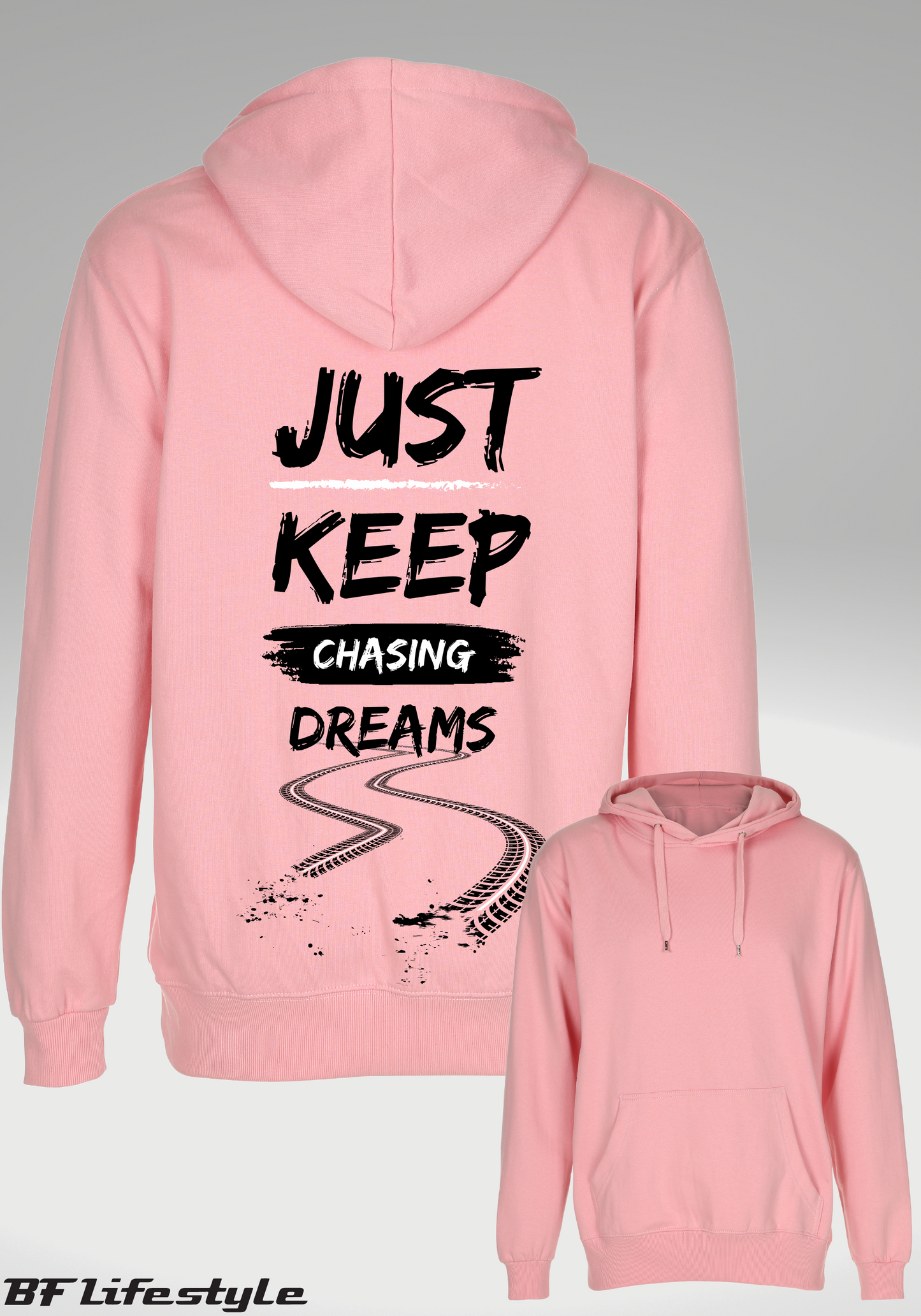 Hoodie Pink - Chasing Dreams
