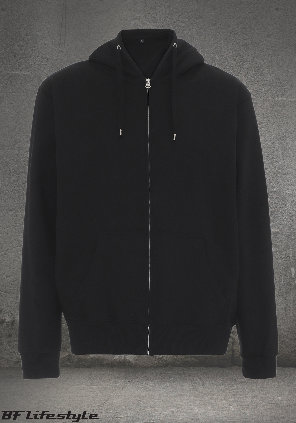 BF Lifestyle Hoodie m. Lynlås