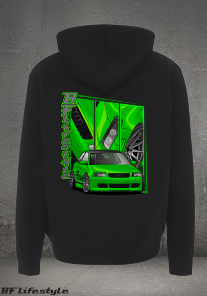 Audi A6 Hoodie m. Lynlås