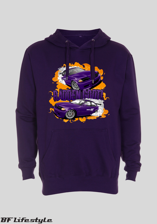Hoodie Lilla - Brænder BMW