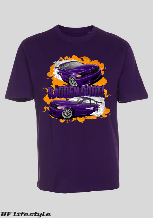 T-shirt Lilla- Brænder BMW