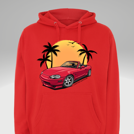 Mx5 Hoodie, Str. 12-14år