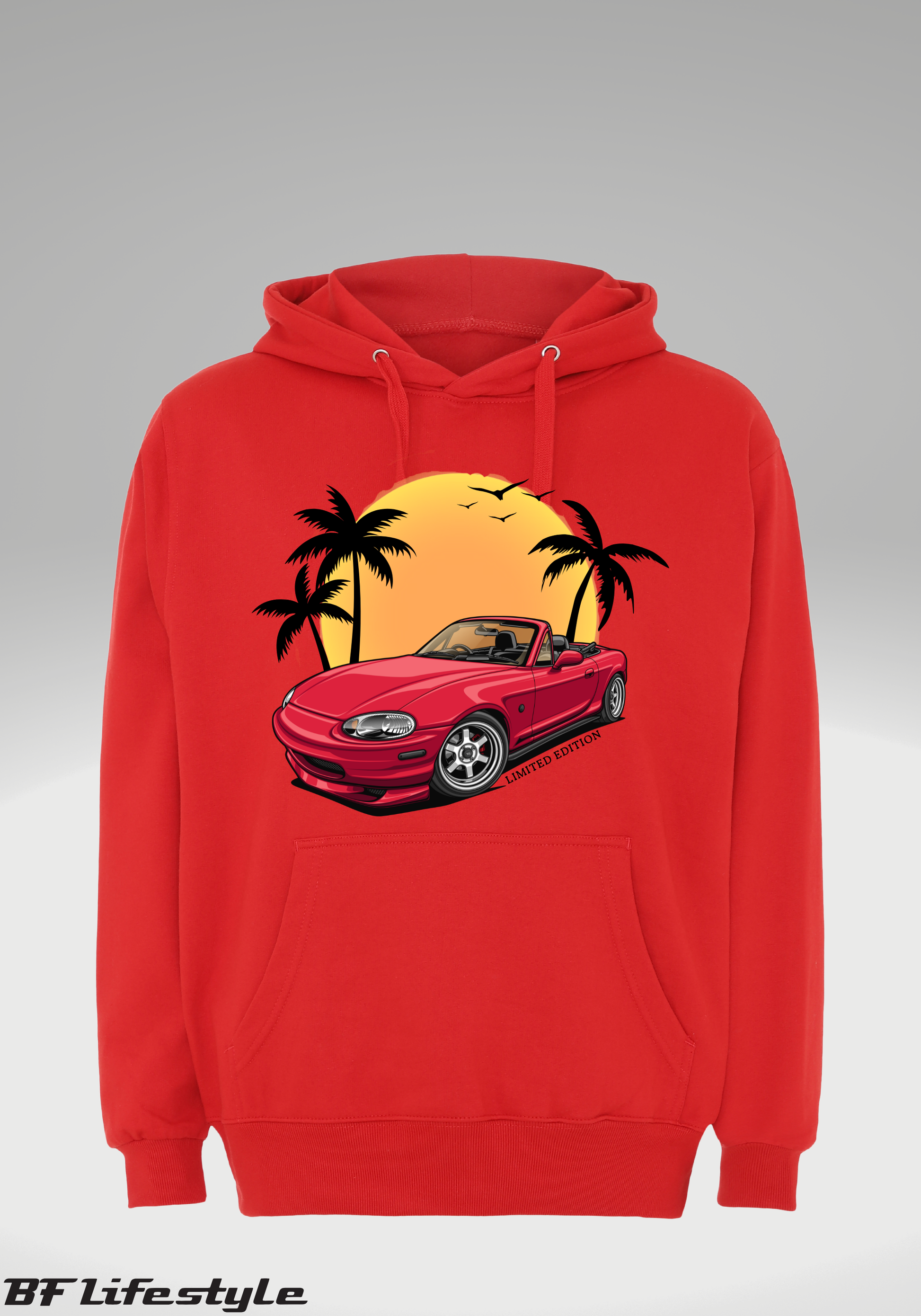 Mx5 Hoodie, Str. 12-14år