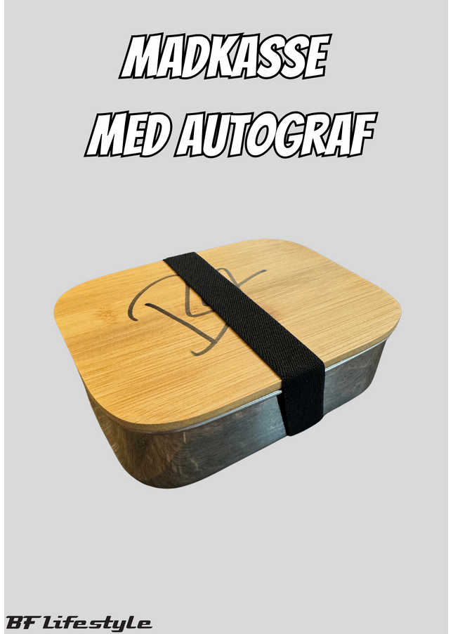 Madkasse med Autograf