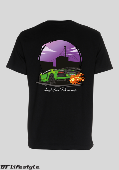 T-shirt - Flamme Aventador