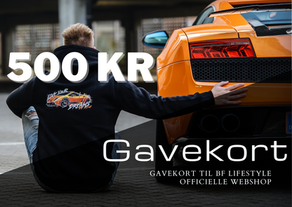 Gavekort til BF Lifestyle shop!