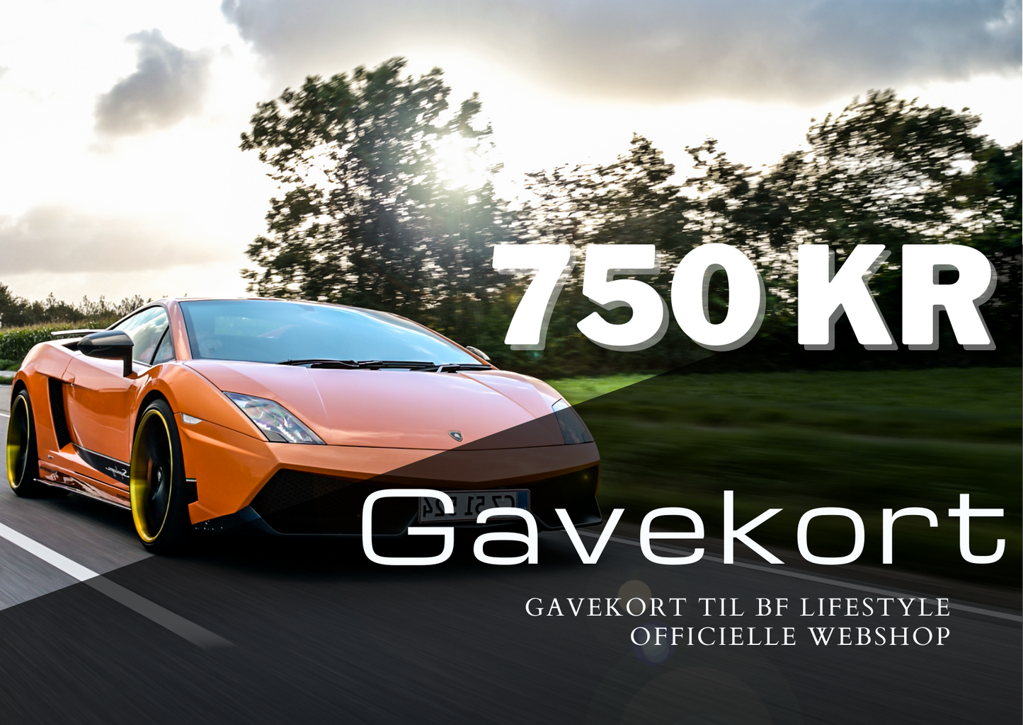 Gavekort til BF Lifestyle shop!
