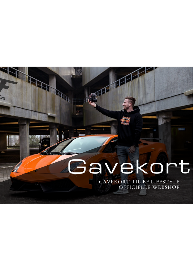 Gavekort til BF Lifestyle shop!